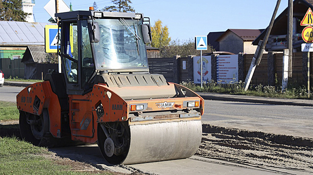 В Тюменском районе завершается ремонт дороги в Ембаево