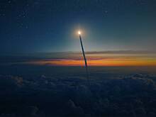 Школьник-самоучка построил ракету и запустил ее на высоту 400 метров