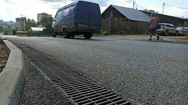 Капремонт улицы Крупской в Кирове завершён