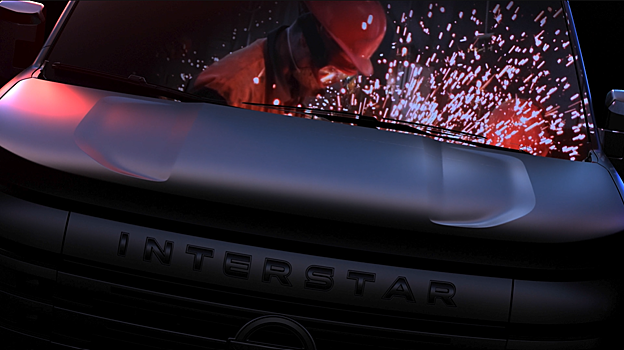 Появились первые тизеры нового Nissan Interstar