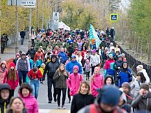 Во время празднования 80-летия Иркутской области в Ангарске был дан главный старт Всероссийского дня ходьбы