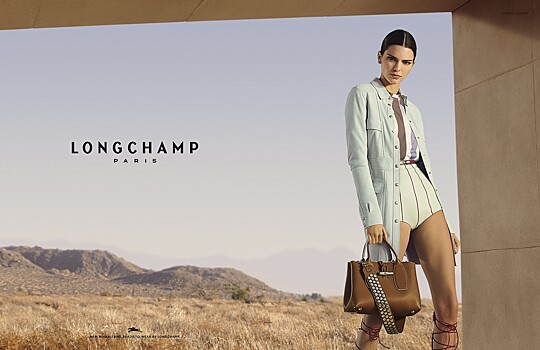 Кендалл Дженнер — лицо новой кампании Longchamp