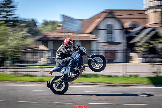 Эксклюзивный тест Ducati Scrambler Cafe Racer от Владимира Здорова: «Tone up!»