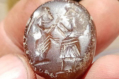 В Дербенте обнаружили сасанидскую печать