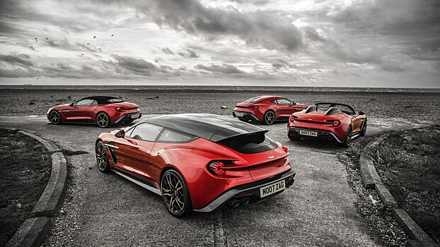 Эксклюзив: Top Gear прокатился на всех Aston Martin Vanquish Zagato