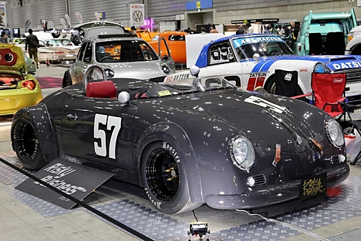 Посмотрите на шикарную реплику Porsche 356 на базе Daihatsu Copen