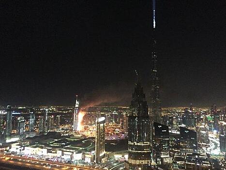 Власти ОАЭ прокомментировали пожар в небоскребе Дубая