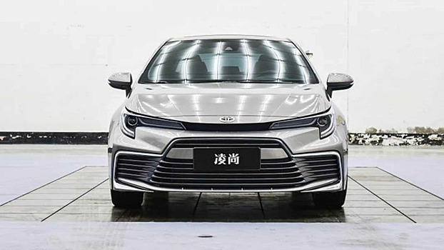 В Китае стартовало производство седана Toyota Lingshang 2023