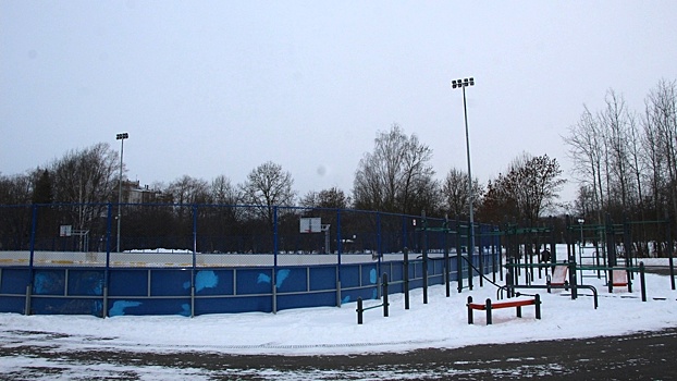 В Вологде вновь заработал каток на улице Гагарина