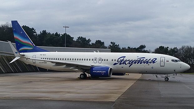 Boeing 737-800 авиакомпании «Якутия» выполнил первый рейс