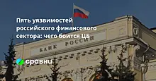 Пять уязвимостей российского финансового сектора: чего боится ЦБ