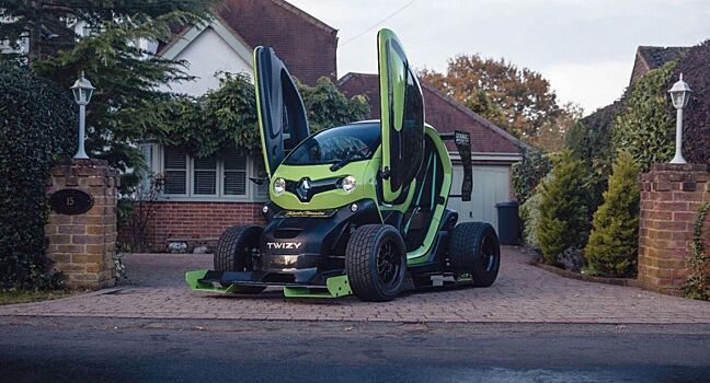 Выставлен на продажу очаровательный гоночный прототип версии Renault Twizy F1