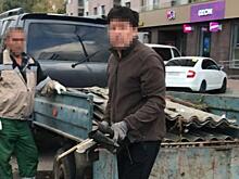 Рязанцев поймали за подкидыванием строительного мусора во дворы