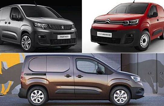 Раскрыты подробности обновлений Peugeot Partner, Citroën Berlingo и Opel Combo