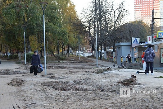 Территорию между площадью Жукова и улицей Ларина в Приокском районе благоустроят за 23,7 млн рублей