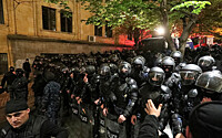 Грузинские полицейские применили перцовый газ против митингующих в Тбилиси