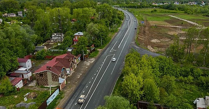 Ремонт двух дорог в Самарской области завершили раньше срока