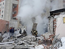 Появилось видео с места взрыва газа в кафе на Мещере в Нижнем Новгороде