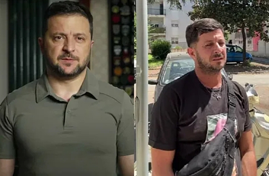 EAD: в Неаполе найден двойник президента Зеленского