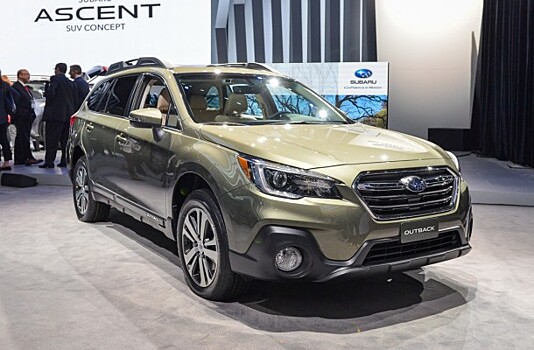 Рестайлинговый Subaru Outback 2018 стал злее и технологичнее