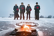 В Долине Славы под Мурманском захоронили останки 91 защитника Заполярья