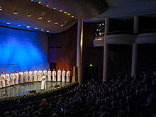 Сибирский мужской хор выступил в Москве в рамках празднования 200-летия образования Енисейской губернии