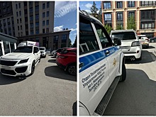 В Новосибирске задержали парня на «Лексусе» с заведомо подложными номерами
