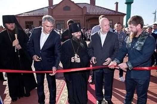Александр Матовников посетил открытие православного храма в Чечне