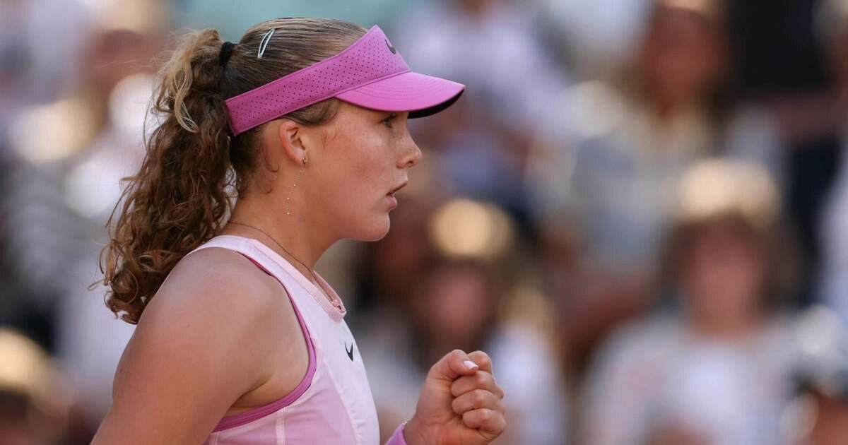 Андреева во второй раз вышла в полуфинал Ролан Гаррос