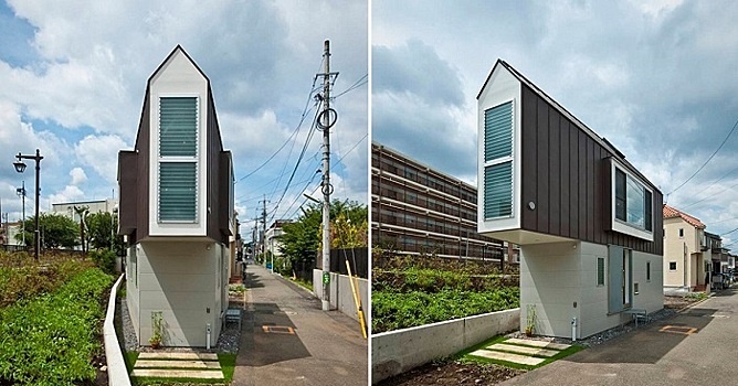 Японский дом изнутри больше, чем снаружи
