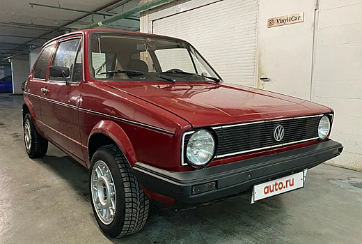 Посмотрите на самый старый Volkswagen Golf, который продается в России