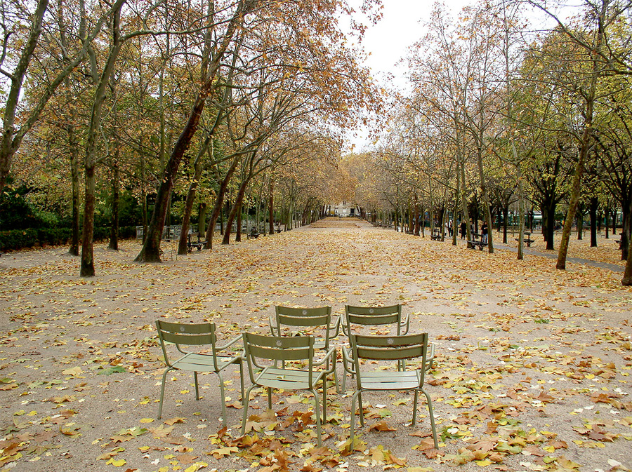 Люксембургский сад, Париж, Франция, Европа