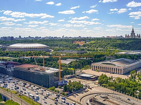 Движение транспорта перекроют возле спорткомплекса "Лужники" 16 августа