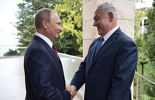 Нетаньяху предупредил Путина о намерениях Израиля