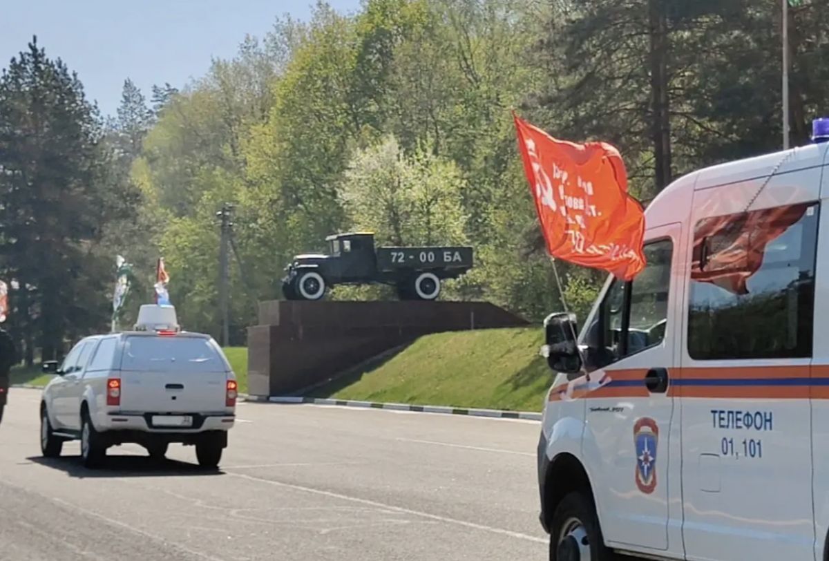Сотрудники силовых ведомств Брянщины почтили память героев автопробегом