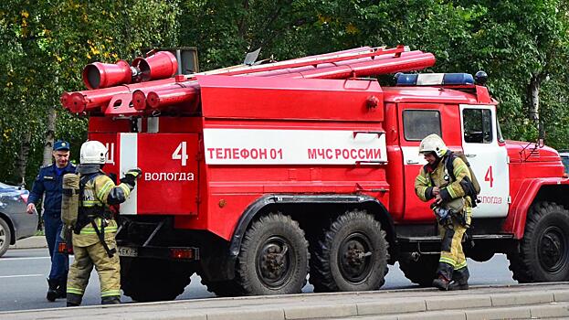 Пожарные из Вологды стали лучшими на областных соревнованиях