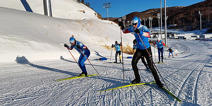 Резцова присоединилась к утренней тренировке сборной России с задержкой в 40 минут