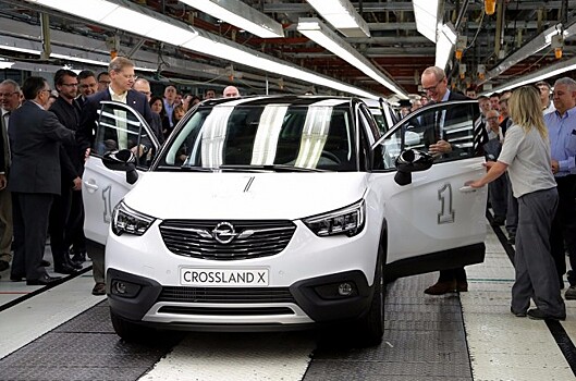 Opel поставил на конвейер совершенно новый кроссовер