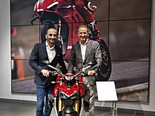 Главу Volkswagen впечатлил долгожданный стритфайтер V4 от Ducati