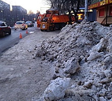 В Новосибирске за новогодние праздники с улиц вывезли более 240 тысяч кубометров снега