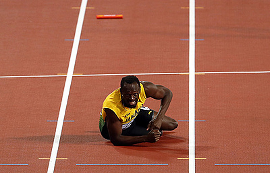 Сборная Ямайки не смогла закончить эстафету 4х100 метров на ЧМ из-за травмы Болта