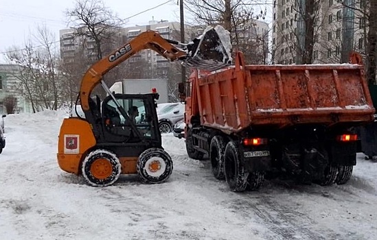 Сотрудники управы Мещанского района рассказали о ходе уборки снега