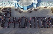 Жители Железноводска устроили флэшмоб «За Лермонтова»