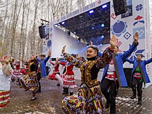 В парке Пушкина прошел межнациональный фестиваль «Россия объединяет»