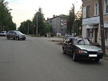 В Слободском столкнулись «SsangYong» и «ВАЗ»: пострадал 23-летний молодой человек