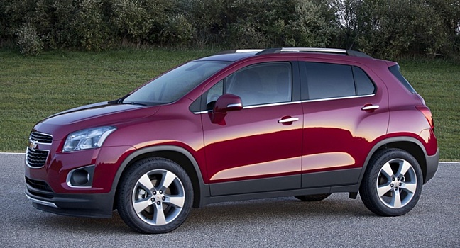 В Россию привезли американские Chevrolet Tracker 2023 года