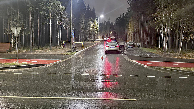 В Ноябрьске водитель иномарки сбил велосипедиста