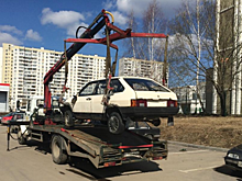 В Марьиной роще в 2020 году было выявлено восемь брошенных автомобилей