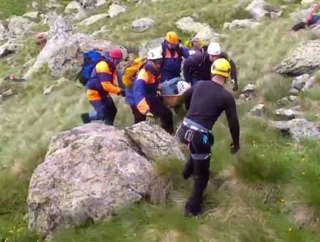 Самарчанку с переломом ноги эвакуировали вертолетом с горы Айхва