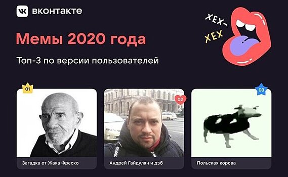 Пользователи "ВКонтакте" определили главный мем 2020 года